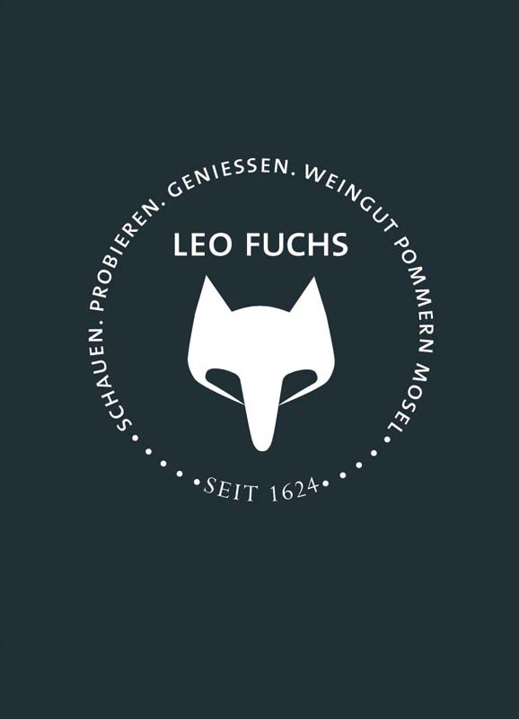 Projekt Logogestaltung Weingut Leo Fuchs Pommern Mosel